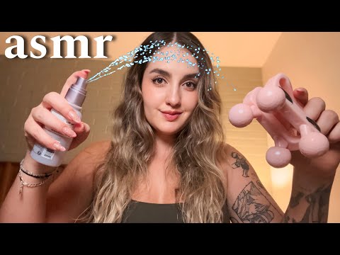 asmr español DUERME en mis PIERNAS Atención Personal ✨