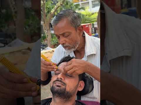 Waris Barber STRESS Killer Head Massage  #asmr #barbermassage #barbershop #relaxing #satisfying