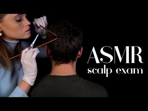 ASMR | REAL PERSON soft spoken scalp inspection [TINGLY FRIDAY]
