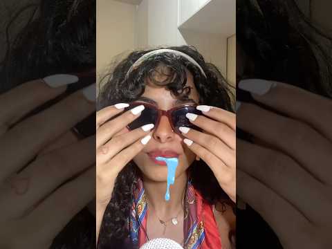 ASMR no óculos #asmr #asmrsounds #fy #foryou #asmryoutube