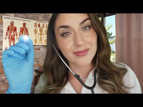 ASMR Deutsch Arzt Roleplay 👩‍⚕️ Arzt untersucht dich (Medical Exam, Hörtest, Sehtest, Doctor RP)