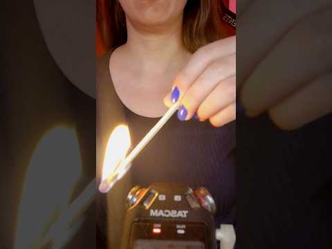 ASMR Tingly Lighting Match