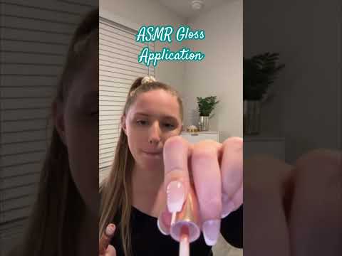 ASMR Lipgloss Application on You 💄 #asmrvideos #asmrsound #shorts #tinglesasmr #asmr