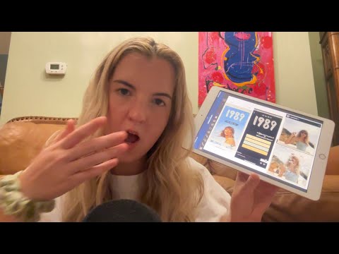 ASMR Taylor Swift Easter Eggs