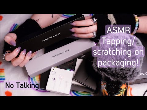 ASMR Tapping/Scratching on Packaging/Boxes! (No Talking)