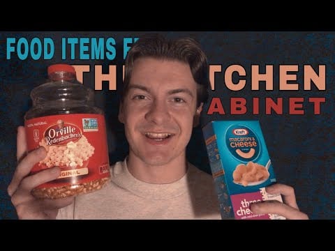 [ASMR] Sound Assortment: Kitchen Cabinet Items