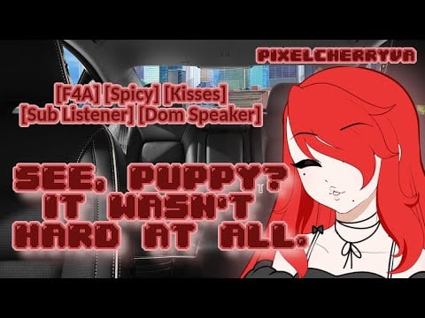 [F4A] Kissing Your Dom Girlfriend For The First Time [Spicy] [Kisses] [Sub Listener] [Dom Speaker]