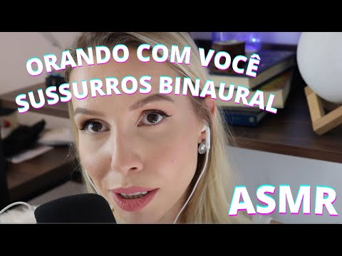 ASMR ORANDO COM VOCÊ -  Bruna Harmel ASMR