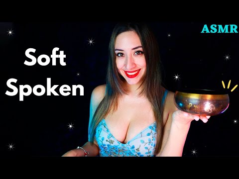 TE DUERMO en SOFT SPOKEN ✨ MASAJE + CALMO Y RELAJO tu MENTE antes de DORMIR 😴 ASMR en ESPAÑOL