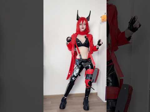 Cosplay Transformation #cosplay #anime #cosplayer #nikke #redhood