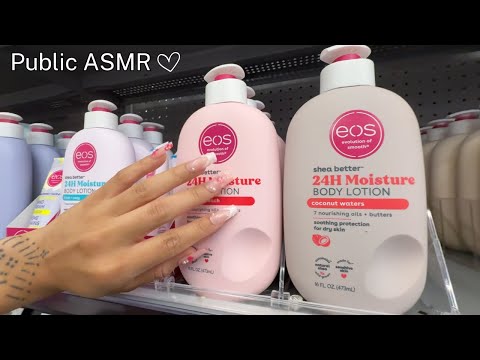 Public ASMR | Tapping Around Walmart *whispered* 🍂