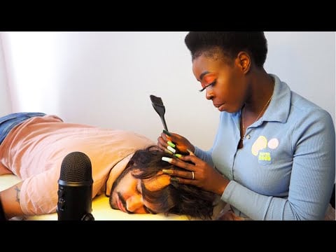Visual ASMR | Careful Inspection 🧐 Nitpicking Scalp