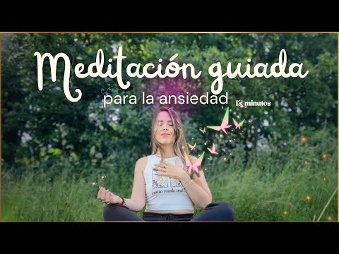 Meditación guiada 12 minutos ASMR para calmar tu ansiedad 🧘
