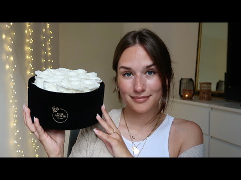 ASMR mit unserer Hochzeitsdeko 🤍👰🏽‍♀️🤵🏽 Ganz viel Rambling | Sanfte Trigger German Deutsch