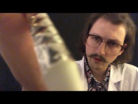 ASMR 2 Minute Chaotic Cranial Nerve Exam Roleplay