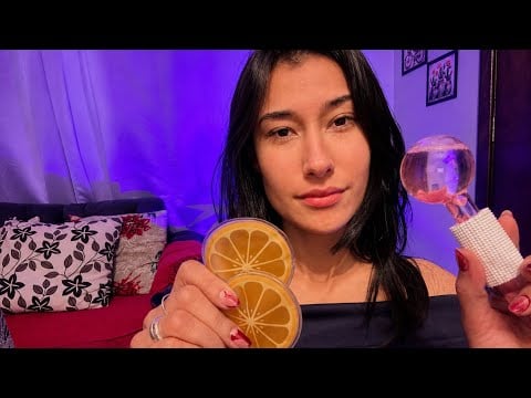 ASMR atenção pessoal 🌺 Amiga cuidando de você ! 