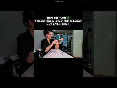 미용실ASMR 시각과청각의 활성화 # 어두운 흙갈색Hair salon ASMR visual and auditory activation #dark soil brown