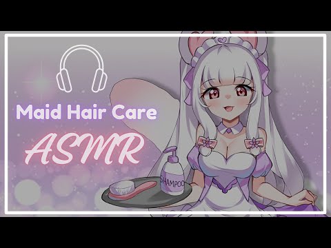 [Roleplay ASMR] Maid Washes and Cuts Your Hair [Hair Care] [F4A] [Light Talking]