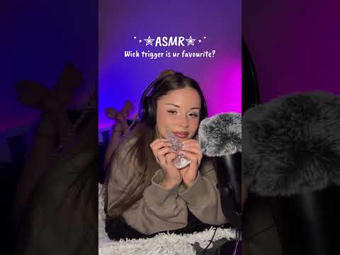 ASMR Wich trigger is ur favourite?💓 #asmr #asmrshorts #asmrtriggers #karmaasmr #thepose