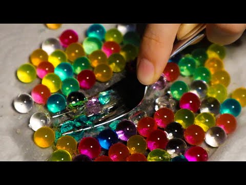 ASMR CRUSHING ORBEEZ