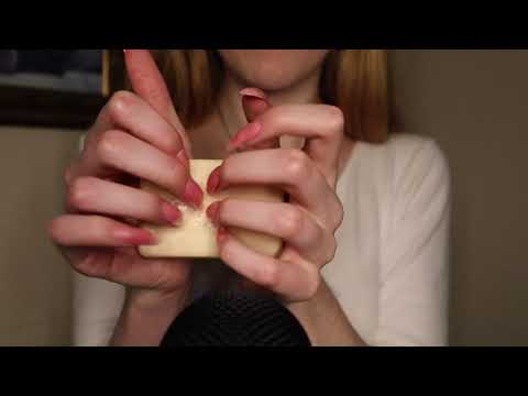 ASMR | long nails ✨ soap tapping and scratching ✨ no talking