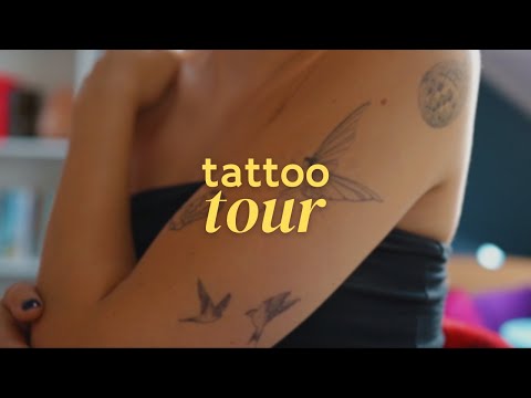 ASMR tattoo tour! 🧚🪩💓