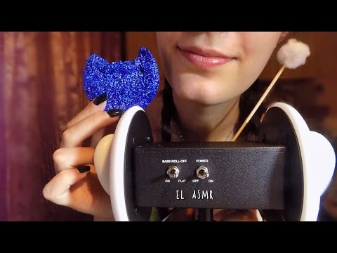 ASMR italiano ♥4 SUONI PER DORMIRE♥ [binaural 3Dio]