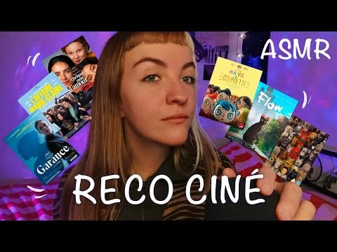 ASMR | JE TE PARLE DES FILMS QUE J'AI VU (et aimé) RÉCEMMENT ! 🎥🍿