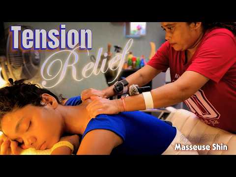 Relax Your Mind & Body With Intense Back Massage ASMR Fall Asleep Instantly and Relief Tension #asmr