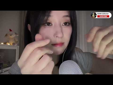 ASMR🎧｜Dry and wet hand trigger sounds. Accompanied by breathing sounds.