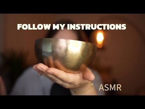 Follow my instructions | Close Your Eyes ASMR