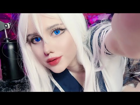 ♡ ASMR: Hugs & Kisses From Girlfriend for sleep ♡