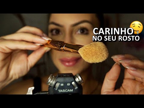 ASMR ALÍVIO DA INSÔNIA: SUSSURROS SUAVES E CAMERA BRUSHING!