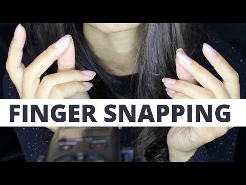 ASMR ASMR FINGER SNAPPING SOUNDS  (NO TALKING)