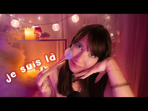 ASMR FR |🌛Attention personnelle pour dormir, hand movement & face touching