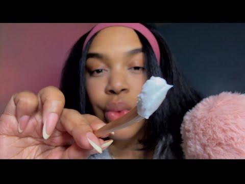 ASMR | Moisturizing Your Face 🧴| brieasmr