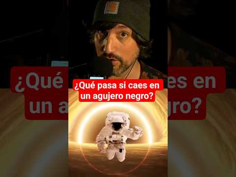 ¿Y si caes en un agujero negro?