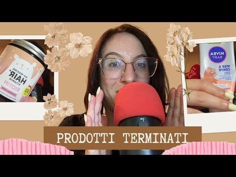 PRODOTTI TERMINATI DEL PERIODO 🫧🧼 OnlyRED ASMR