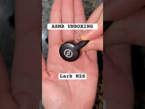 COMPREI O MELHOR MICROFONE DE LAPELA DA ATUALIDADE 😍 Hollyland Lark M2S #asmr #unboxing #larkm2s
