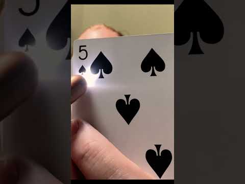 ASMR Light Triggers With Cards #asmr