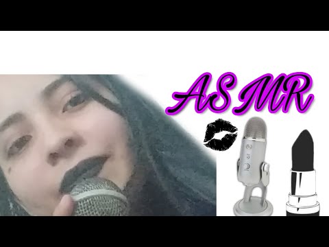 Asmr maquiando você de preto🖤🖤🖤