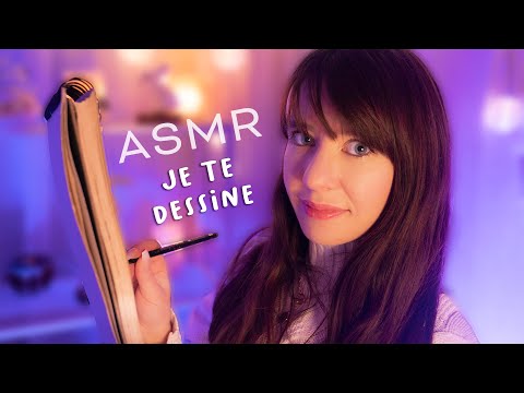 ASMR FR | Roleplay ✏️Je te dessine / Attention personnelle