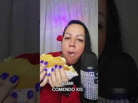 ASMR-SHORTS COMENDO XIS #mukbang #shortsviral #shortsvideo #shorts #asmr