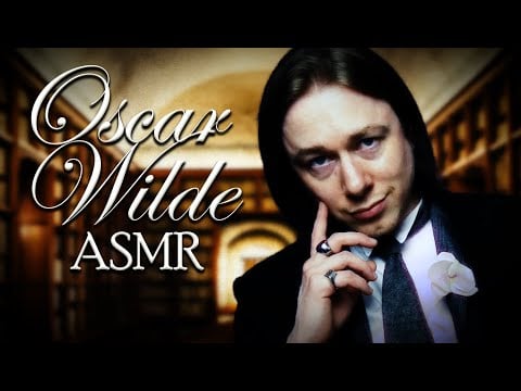 ASMR Oscar Wilde Reads the Happy Prince & Poem in Polari (Pride ASMR - soft spoken bedtime story)