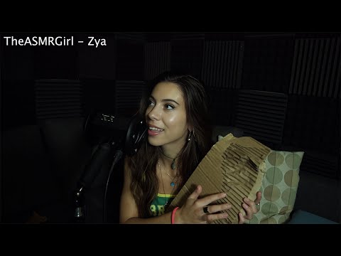 The BEST Cardboard Ripping ASMR w/ Zya ASMR (ASMR) - ! Today's ASMR Tingles !