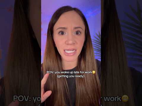 ASMR POV: You Woke Up Late For Work