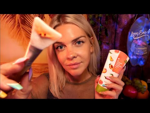 ASMR | Séance de Spa 🍉 Soin du visage aux fruits 🍓