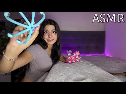 ASMR español / TE HAGO DORMIR en TU CAMA EN 2 MINUTOS (Atención personal) Impredecible