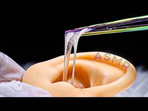 ASMR Sticky, Stringy Chewing Gum Stuck In Your Ears! Deeply Satisfying Sounds & Visuals