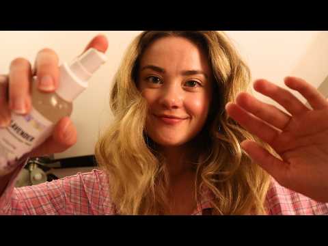 ASMR Tucking You In & Getting Ready For Bed Roleplay! Sleepy Sounds Ear To Ear